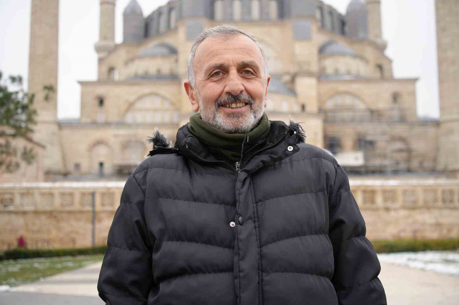 selimiye camiinde tartisma konusu olan kubbe yazilari uzun bir aradan sonra ilk kez goruntulendi sanZPVeM