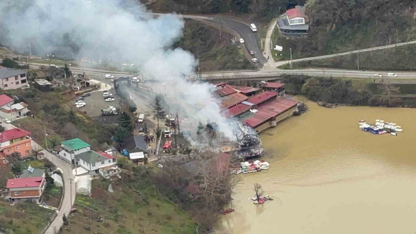 Sera Gölü’ndeki turistik işletmede yangın 6 sera golundeki turistik isletmede yangin 2 rbVyJRRk