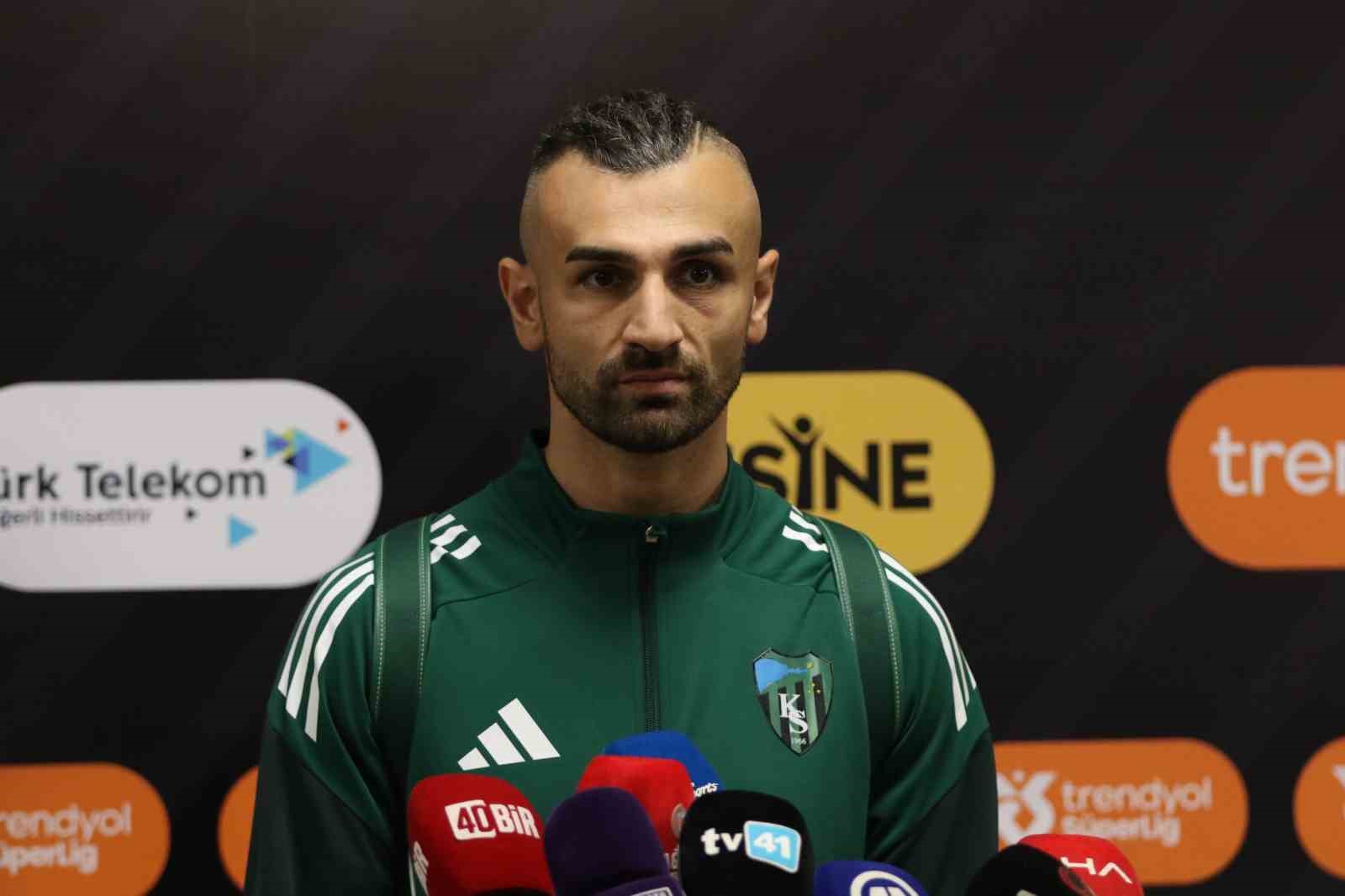 Serdar Dursun: "Kocaelispor ve taraftarı karşısında oynamak kolay değil" 4 serdar dursun kocaelispor ve taraftari karsisinda oynamak kolay degil 0 KccwevA1