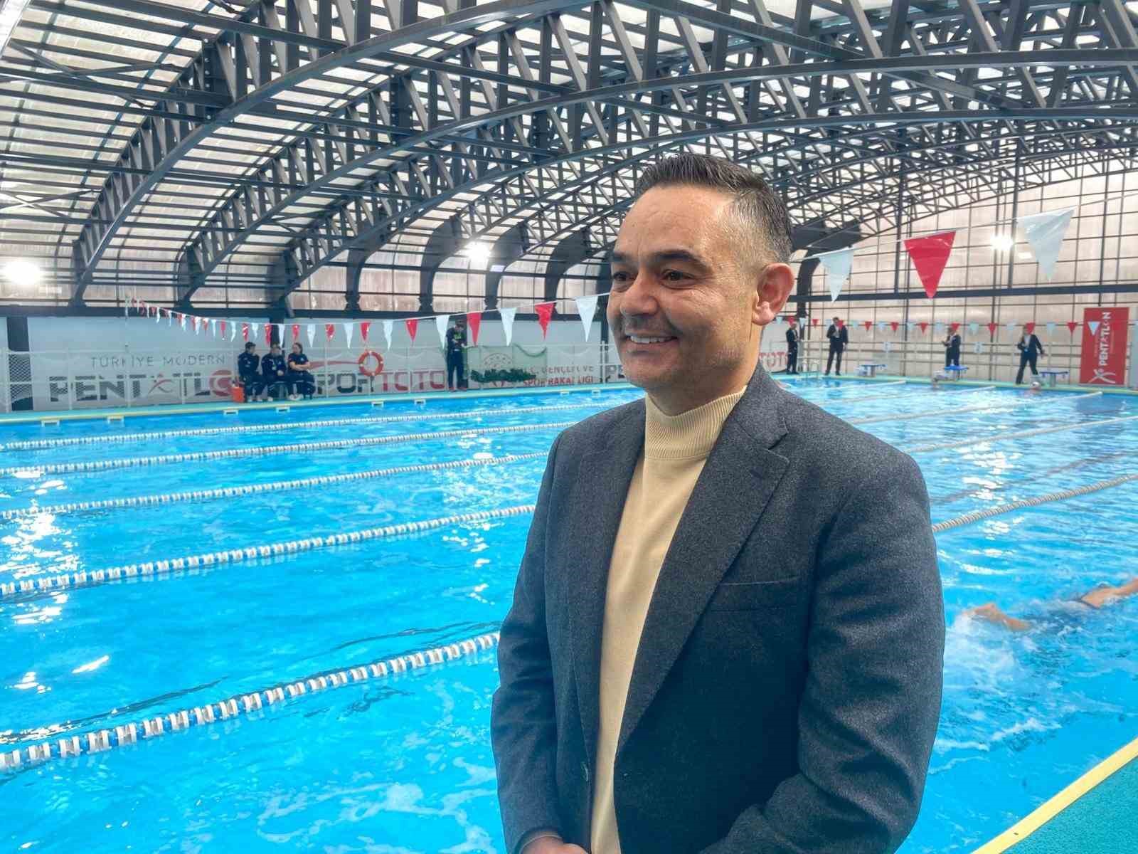 serhat aydin turkiyede ilk defa 5 bransin ayni anda yapilabilecegi tesisi sporcularimiza kazandirdik 0 KLqSQvsy