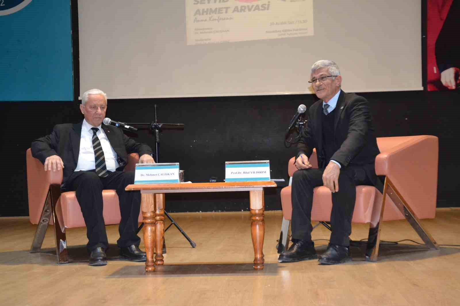 seyyid ahmet arvasi balikesirde anildi 1
