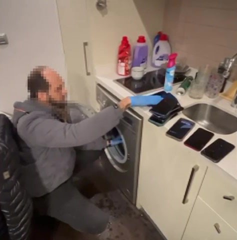 siber dolandiricilarin cep telefonlari camasir makinesinden cikti 6 ZiuRWgk8