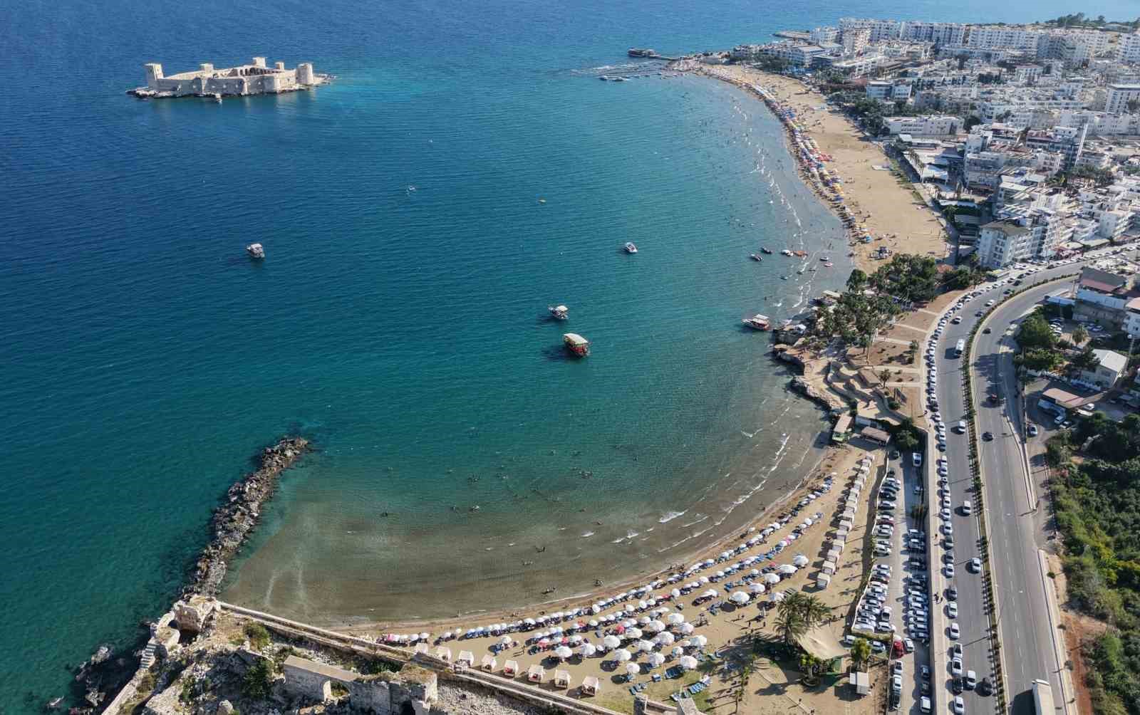 sicaklar geldi okullar tatil olmadan sahillerde yogunluk basladi 0 dkQcSuAU