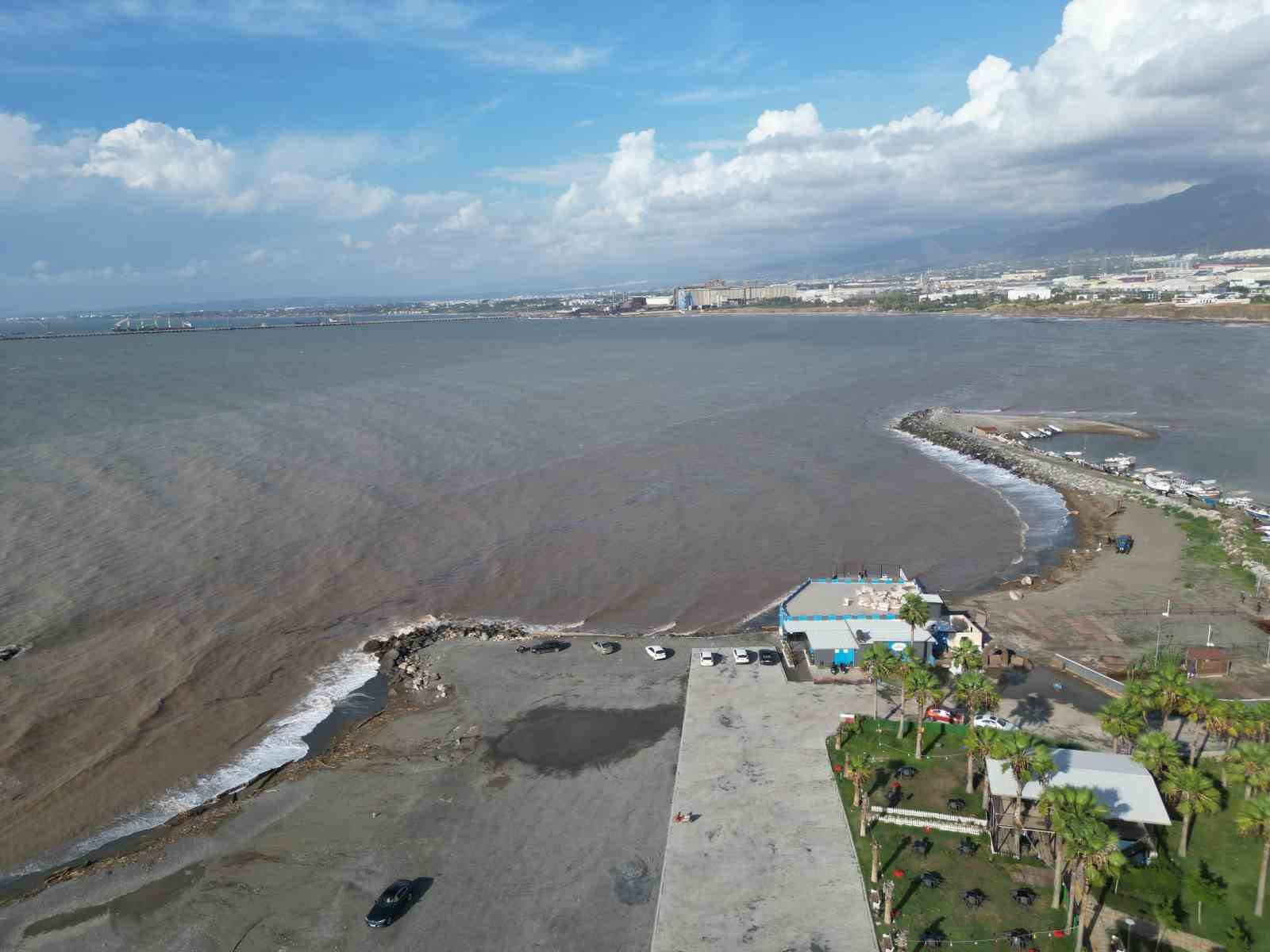 siddetli yagisla kahverengiye donen akdenizde kiyi kutuklerle kaplandi 3 9f41cs36