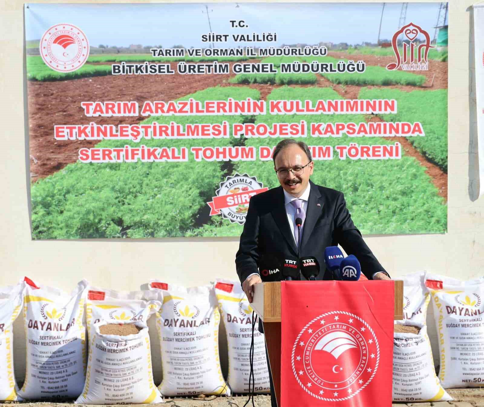 siirtte 203 ton kirmizi mercimek ciftcilere dagitildi 4 e6CCpEDe