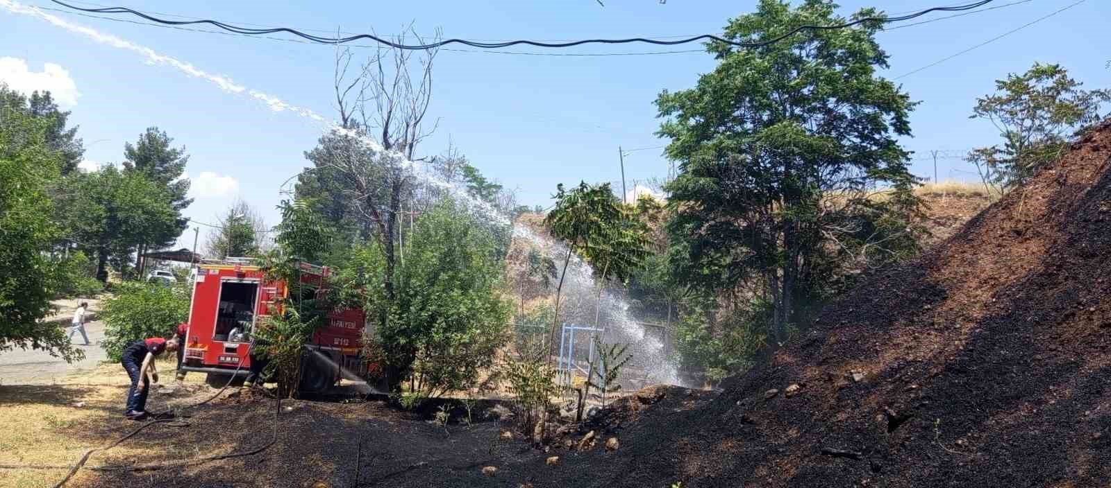 Siirt’te iş makinesinden çıkan kıvılcımı otluk alanı yaktı 4 siirtte is makinesinden cikan kivilcimi otluk alani yakti 0 p5Qkz13c