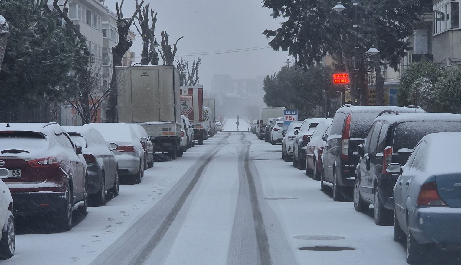 silivri gune kar yagisi ile basladi 3 FL3vLa1s