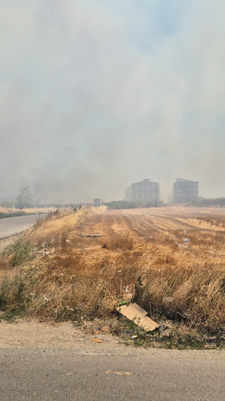 silivride korkutan tarla yangini polis vatandaslari uyardi 0 LMhHWtWa