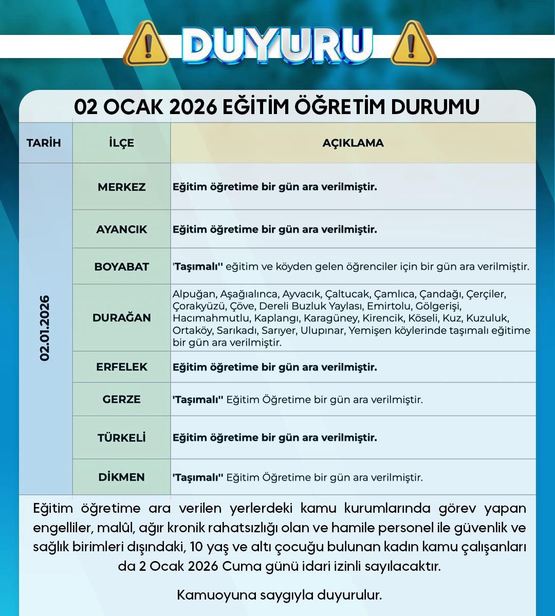 sinopta egitime 1 gun ara 0 H7QB4BGE