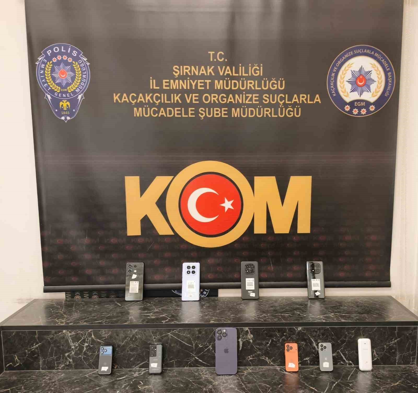 Şırnak’ta 16,2 milyon liralık kaçak ürün ele geçirildi 4 sirnakta 162 milyon liralik kacak urun ele gecirildi 0 QUHGKsL1