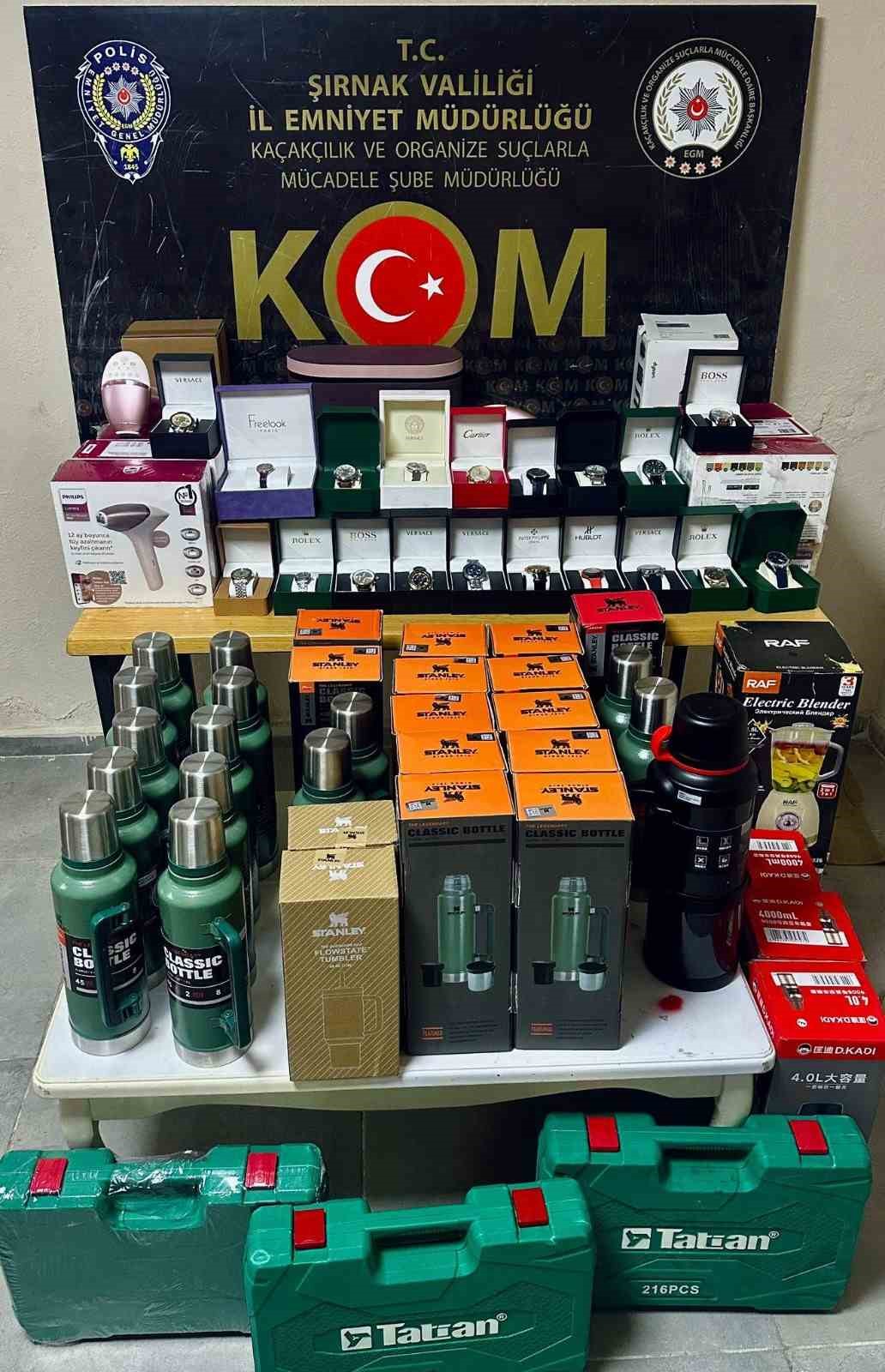 sirnakta 178 milyonluk kacak urun ele gecirildi 10 tutuklama 2 5A2btwpe