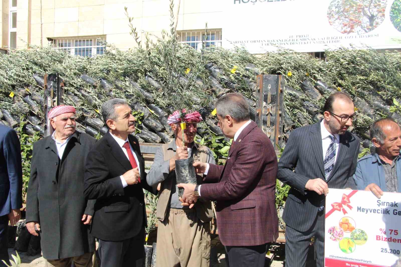sirnakta 25 bin 200 fidan toprakla bulustu 810 dekar meyve bahcesi oluyor 5 t44KUSfd