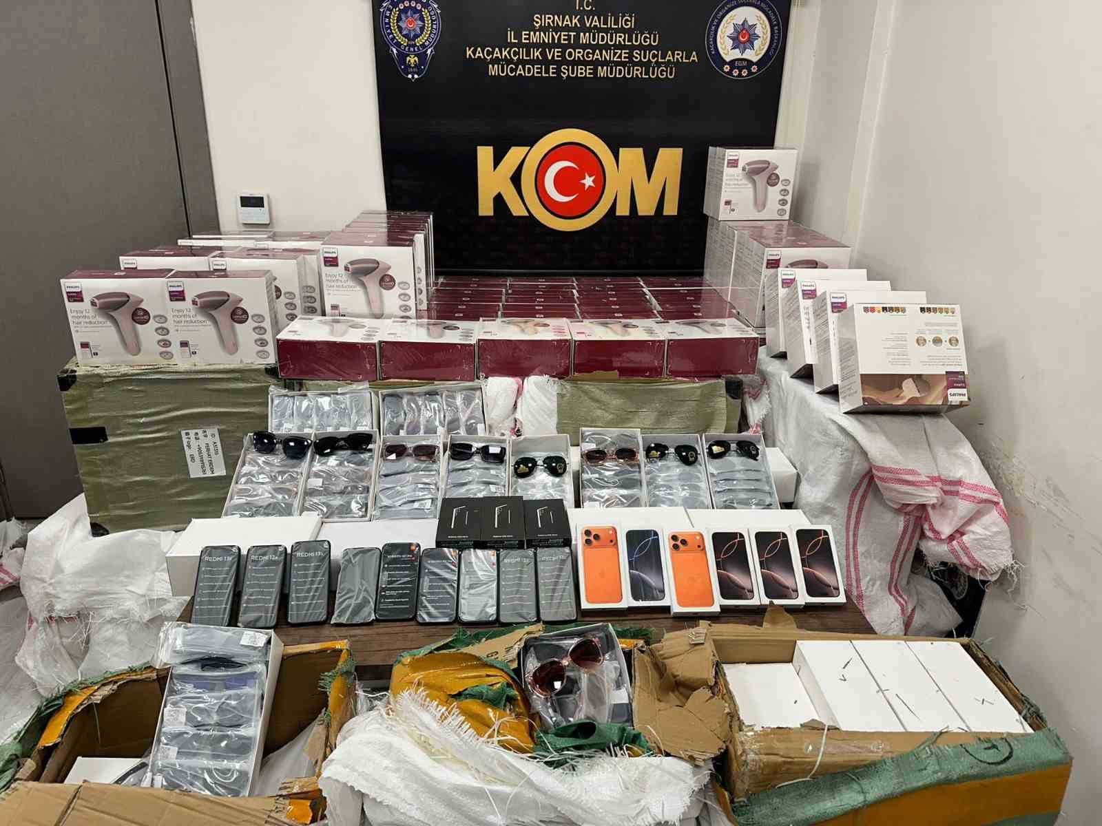 sirnakta 5 milyon liralik kacak malzeme ele gecirildi 2