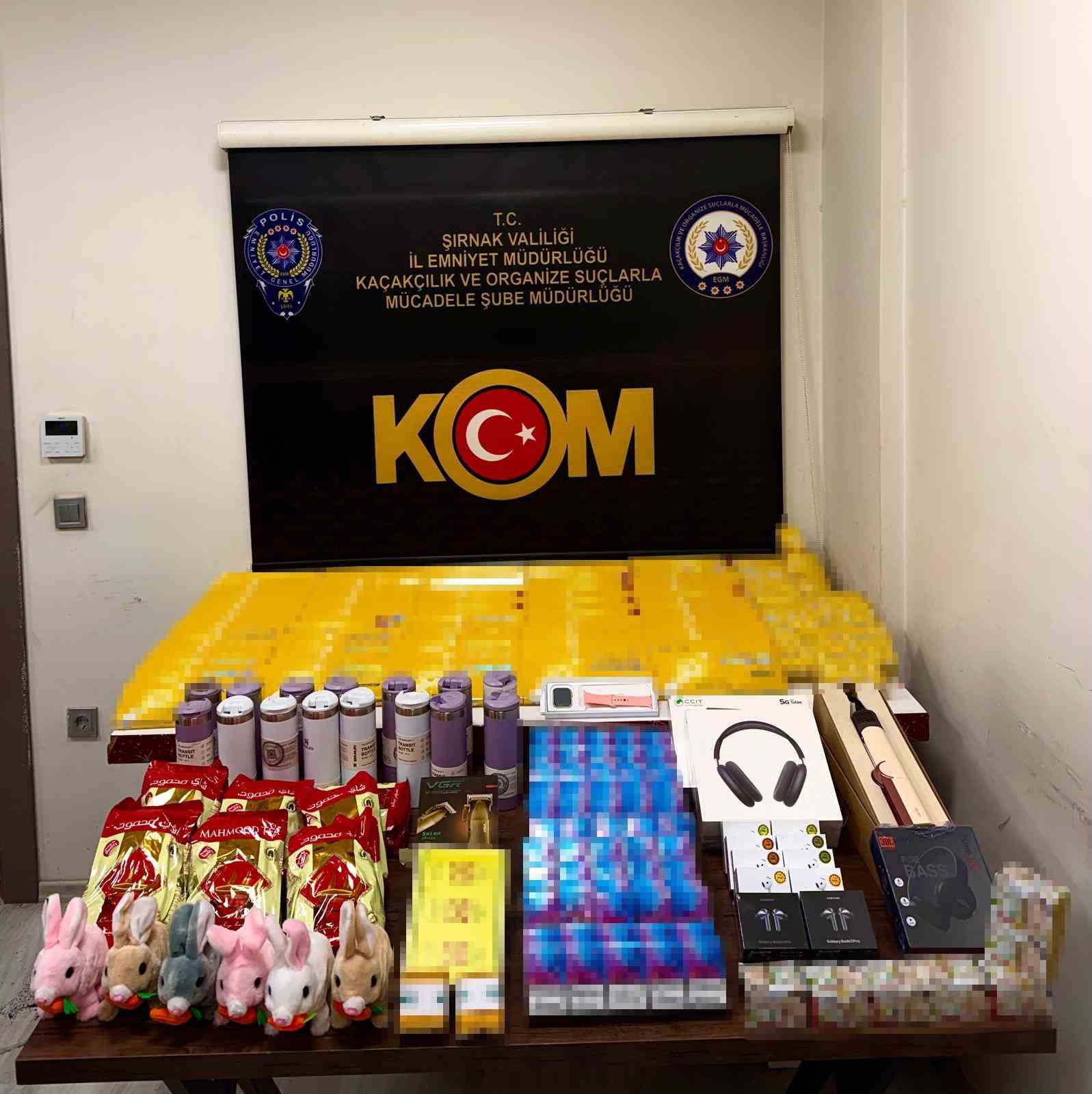 sirnakta 7 milyon 600 bin liralik gumruk kacagi malzeme ele gecirildi 9 B8zmE8LU