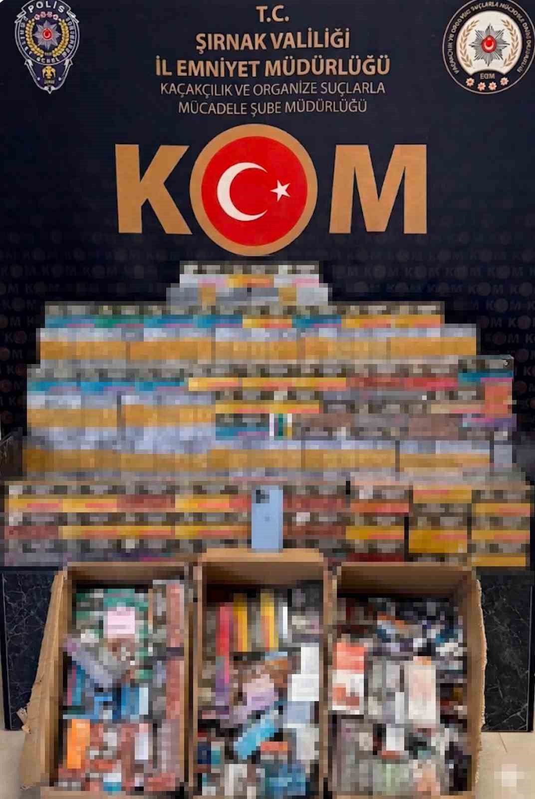 sirnakta asayis narkotik ve kacakcilik operasyonunda 2 tutuklama 3 kt7Rfh2z