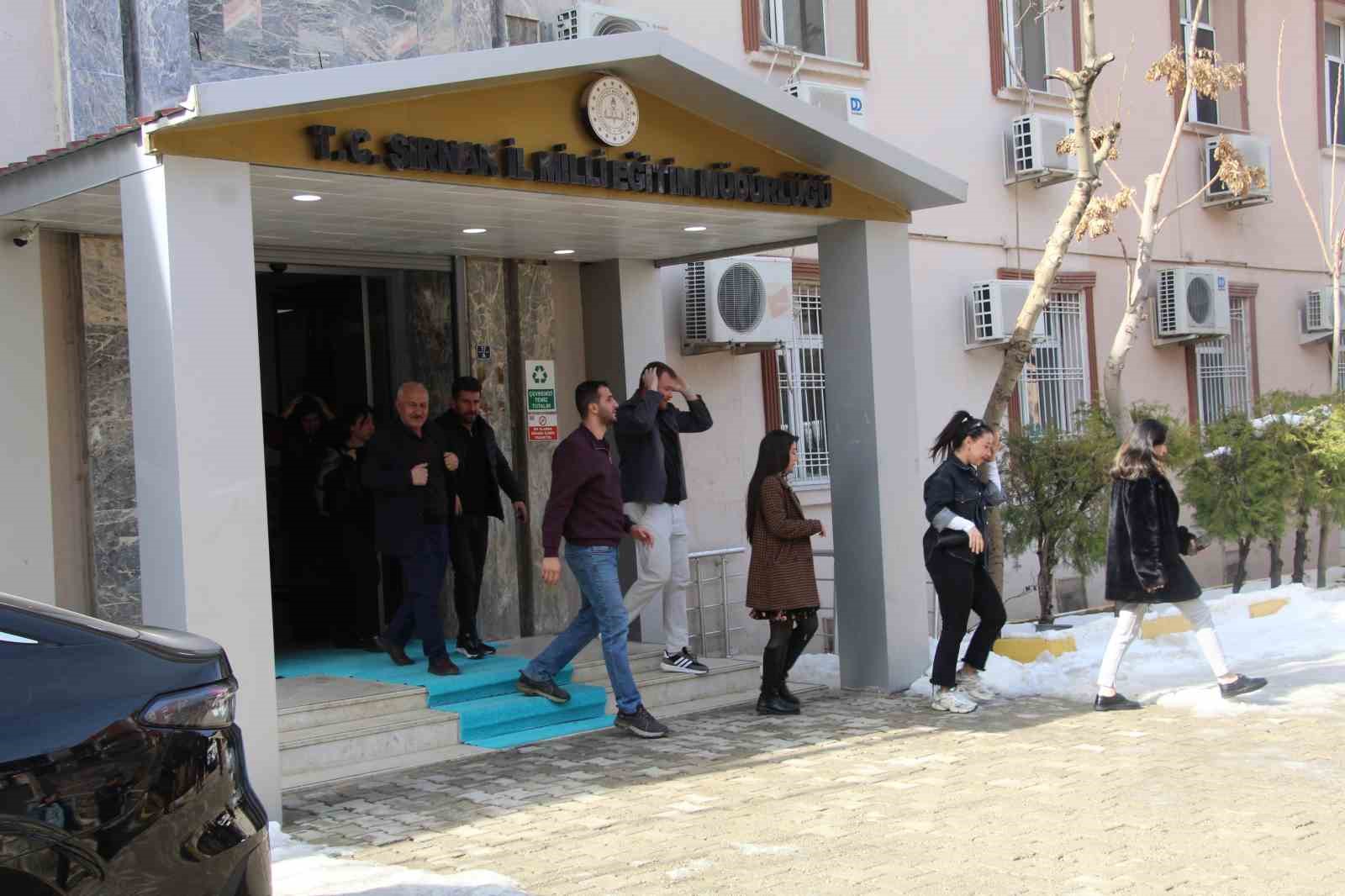 sirnakta deprem tatbikati gercegini aratmadi 2 tsd8rhzJ