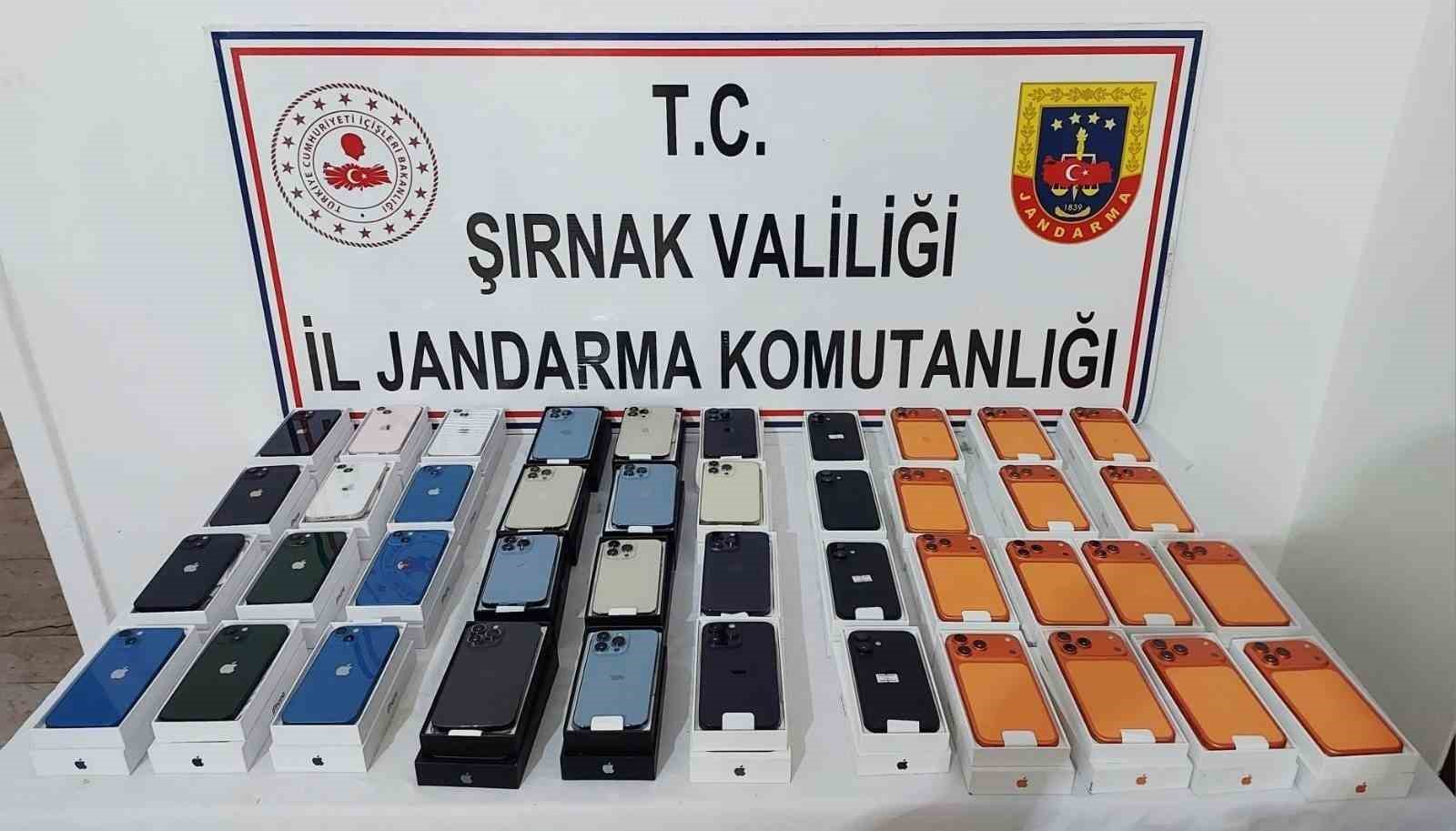 sirnakta jandarma ekipleri 21 milyonluk kacak urun ele gecirdi 0