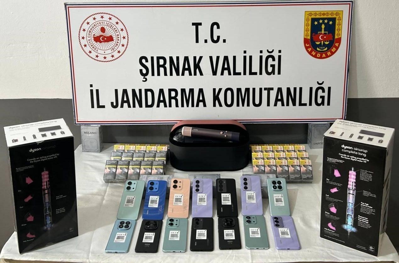 sirnakta jandarma ekiplerinden 20 milyonluk kacakcilik operasyonu 1