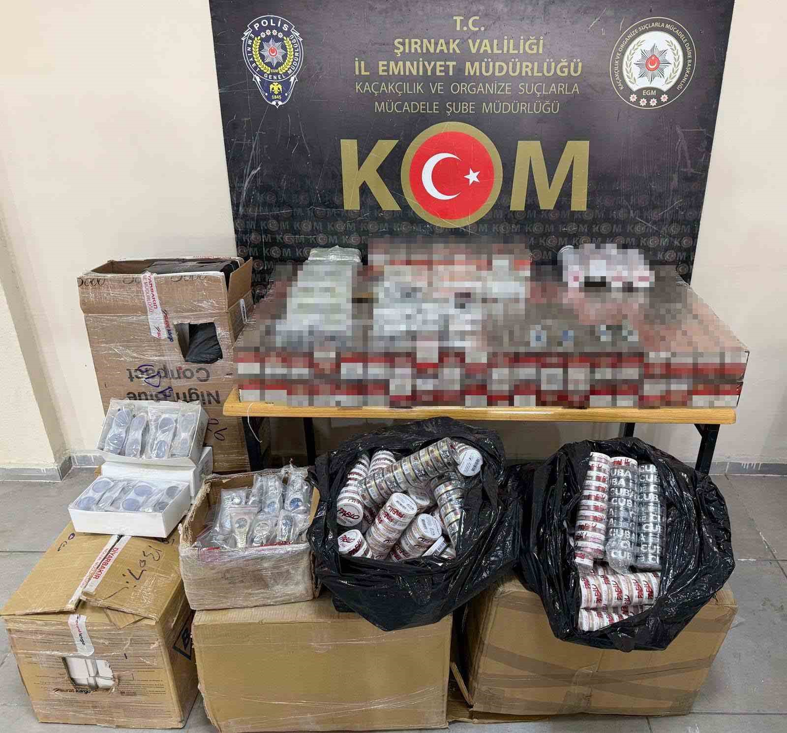 sirnakta kacakcilik ve uyusturucu operasyonlari 5 tutuklama 1 3mYOpF3Q