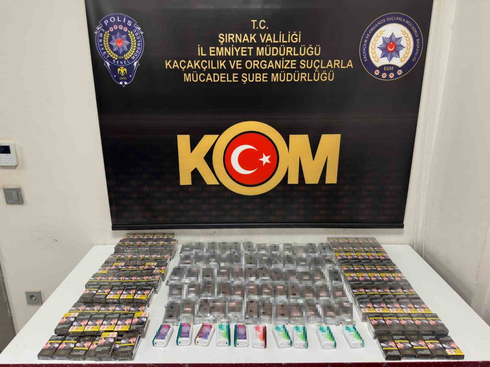 sirnakta narkotik kacakcilik ve asayis operasyonu 3 tutuklama 2 YTBlOOQF