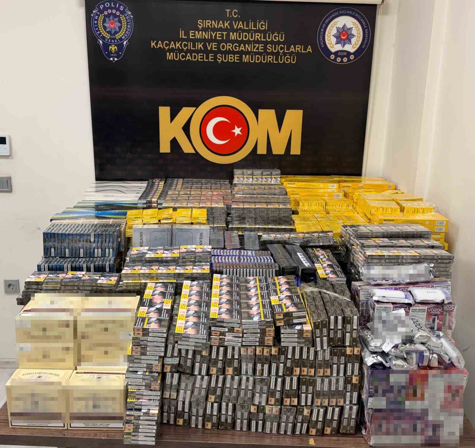 sirnakta narkotik kacakcilik ve asayis operasyonu 5 tutuklama 0 WlaDdaKr