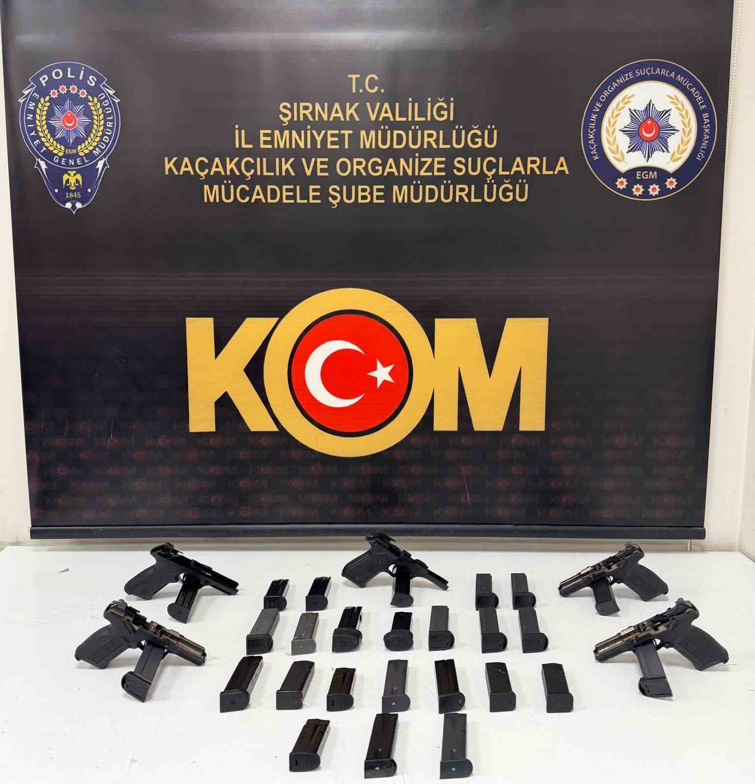sirnakta narkotik kacakcilik ve asayis operasyonu 5 tutuklama 2