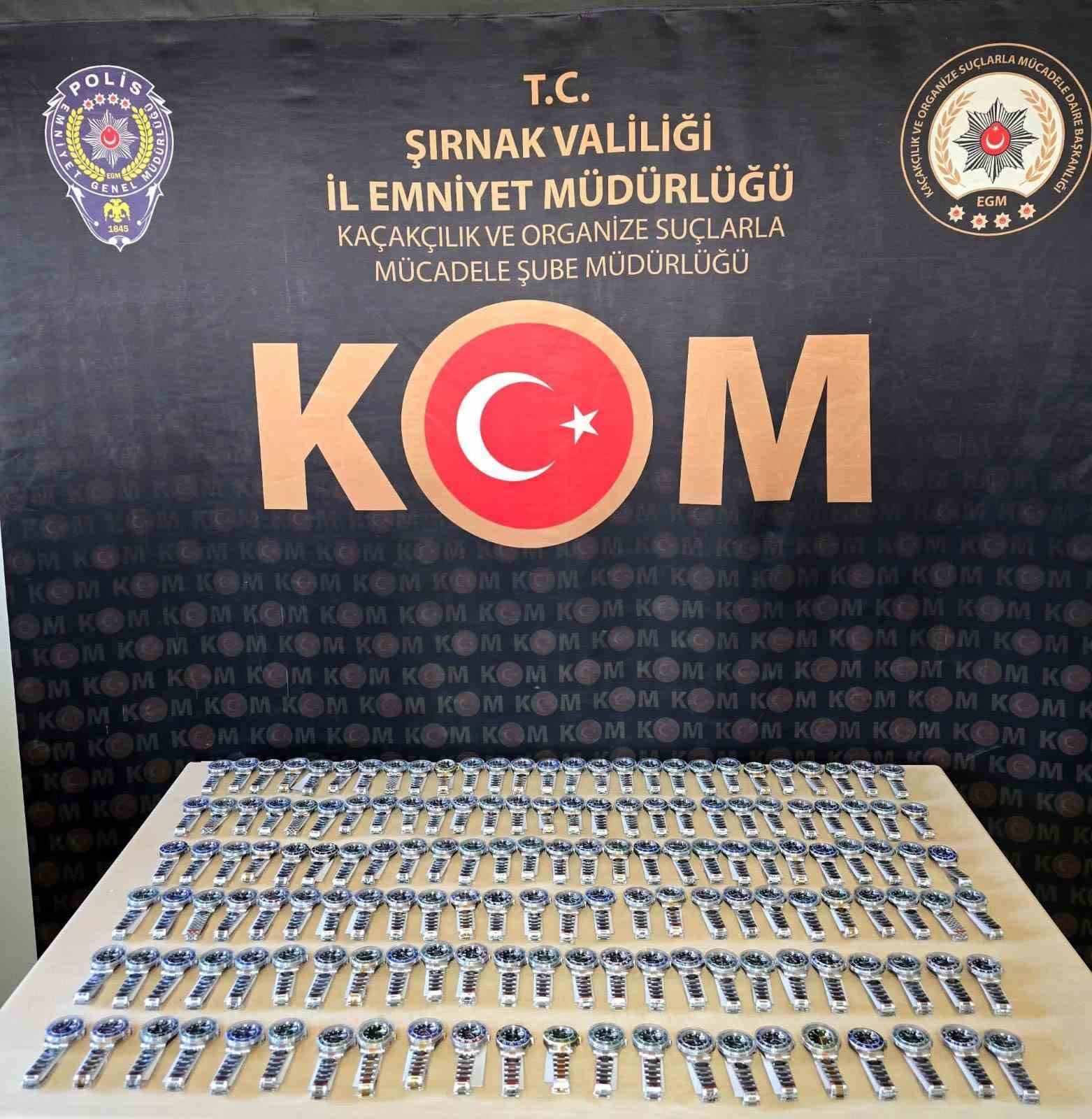 sirnakta narkotik kacakcilik ve asayis operasyonu 5 tutuklama 3