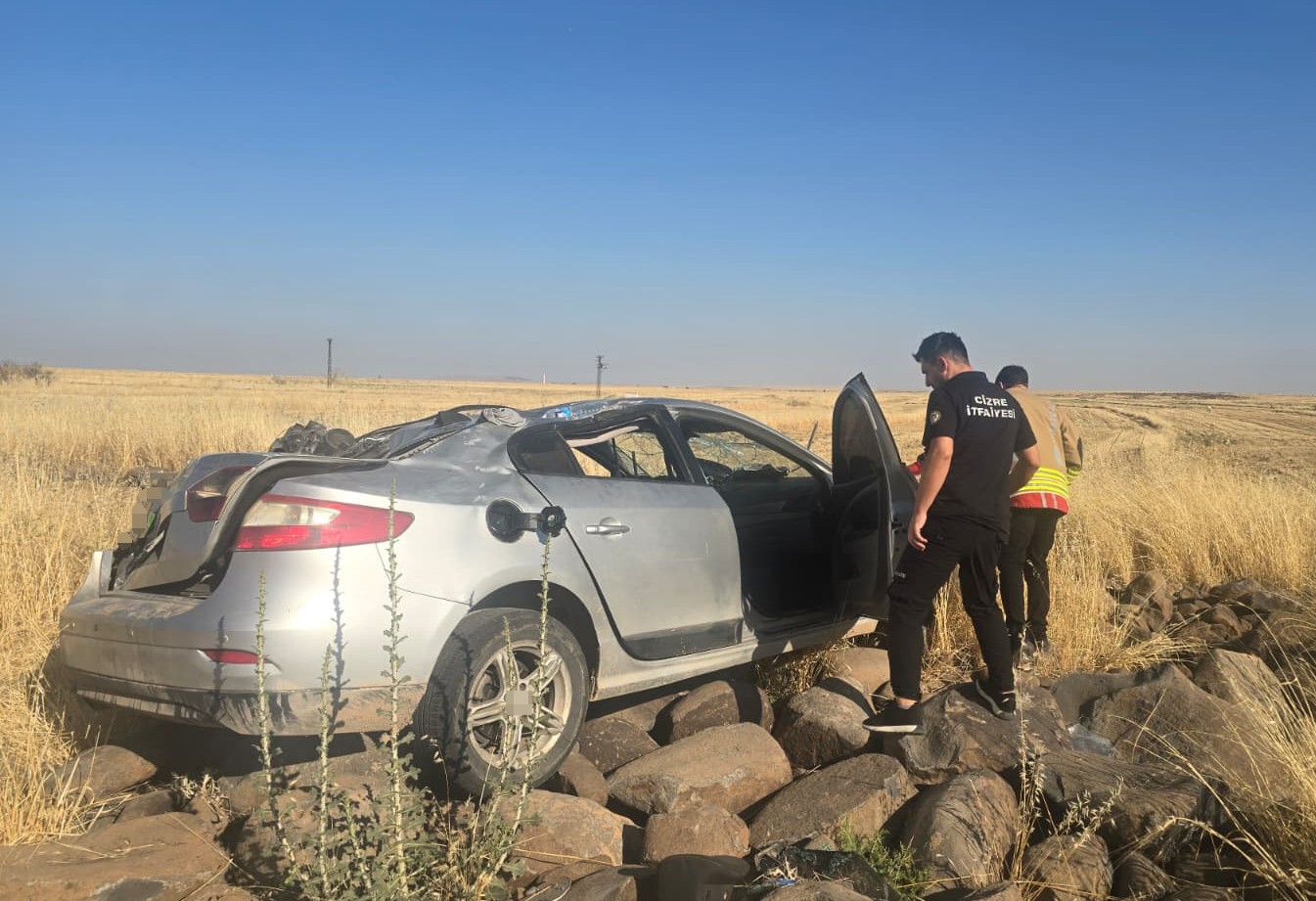 Şırnak’ta otomobil şarampole yuvarlandı: 3 yaralı 4 sirnakta otomobil sarampole yuvarlandi 3 yarali 0 9raBQzbH