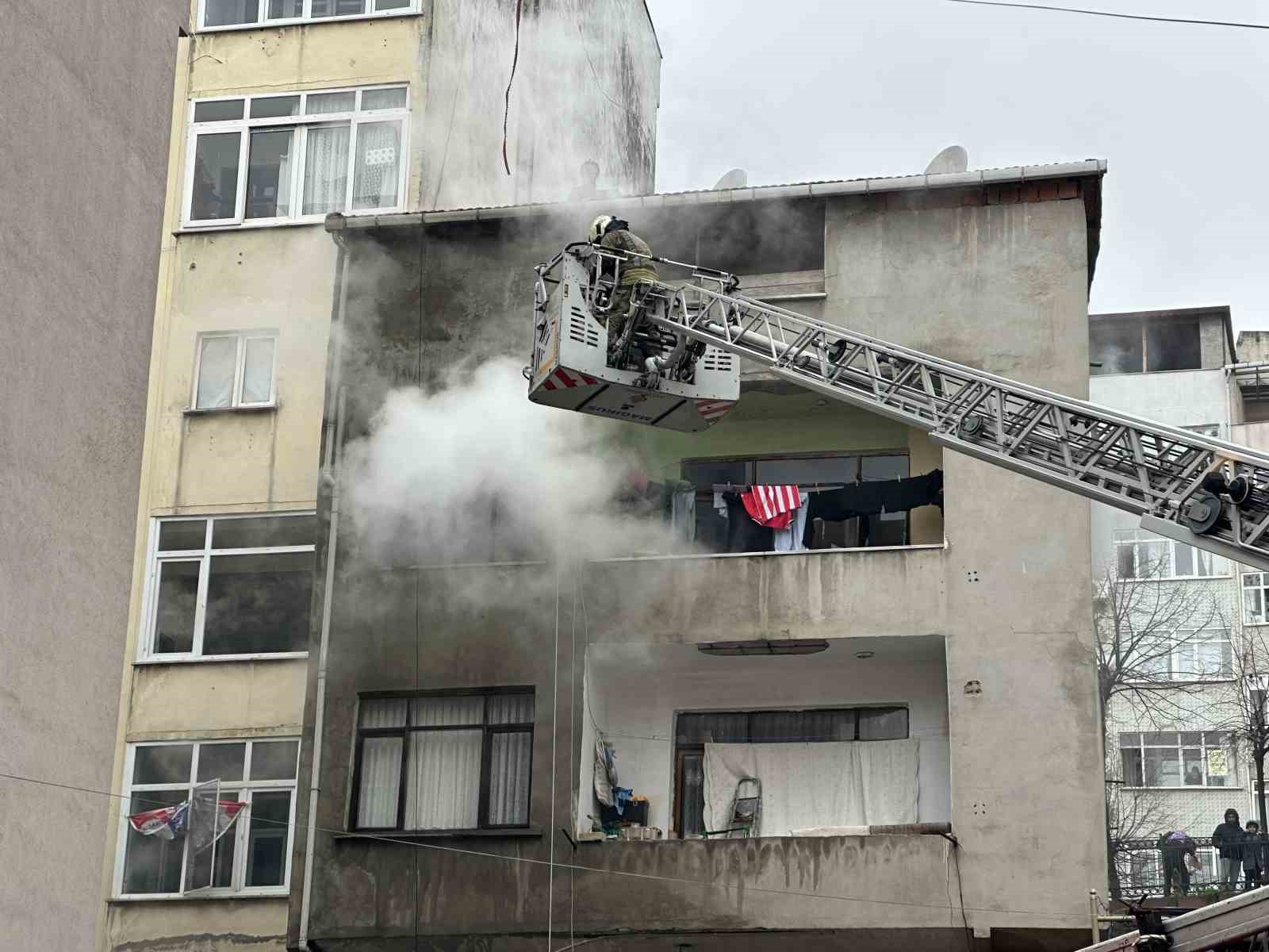 sislide 5 katli binada korkutan yangin 1