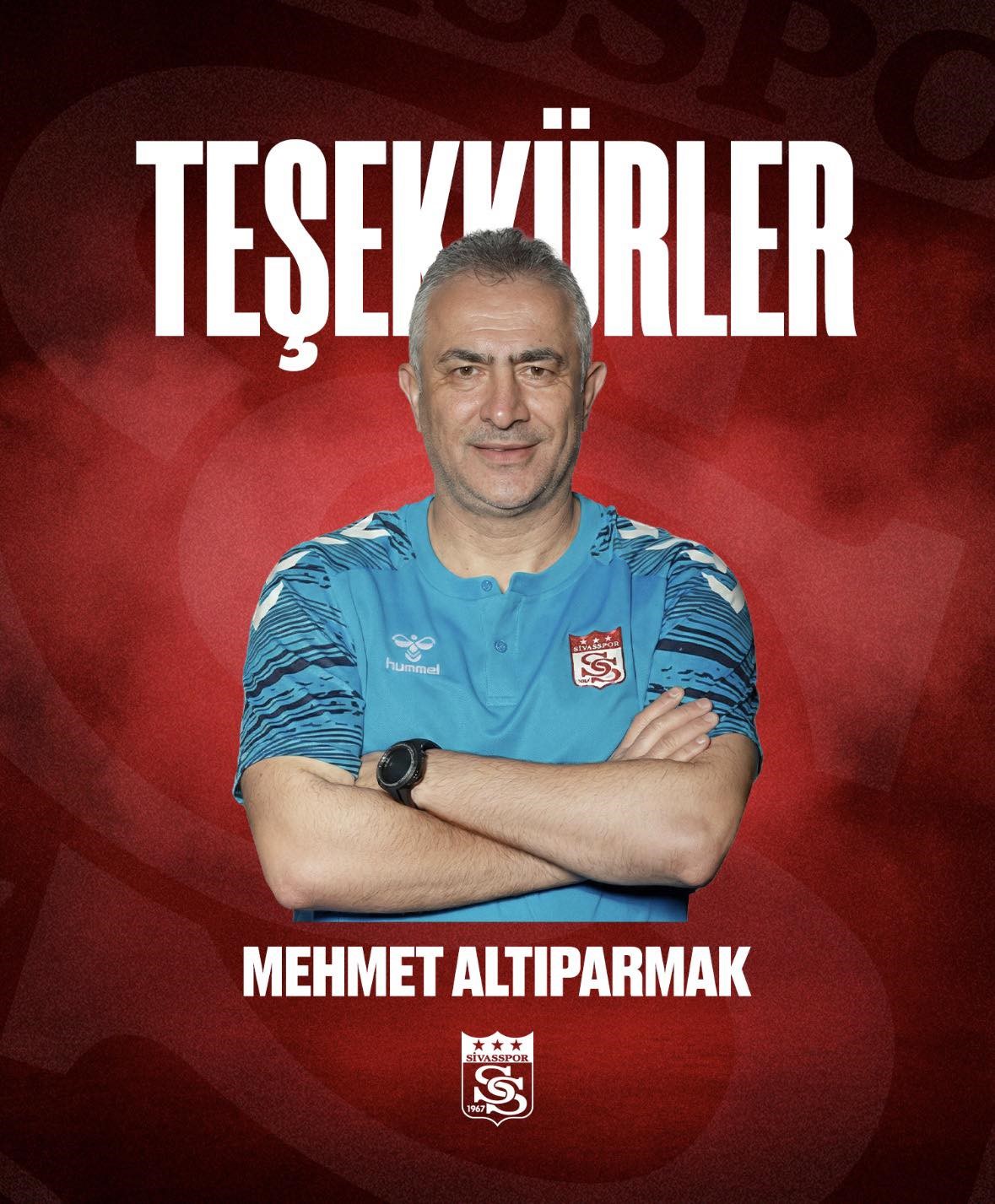 sivassporda mehmet altiparmak ile yollar ayrildi 1