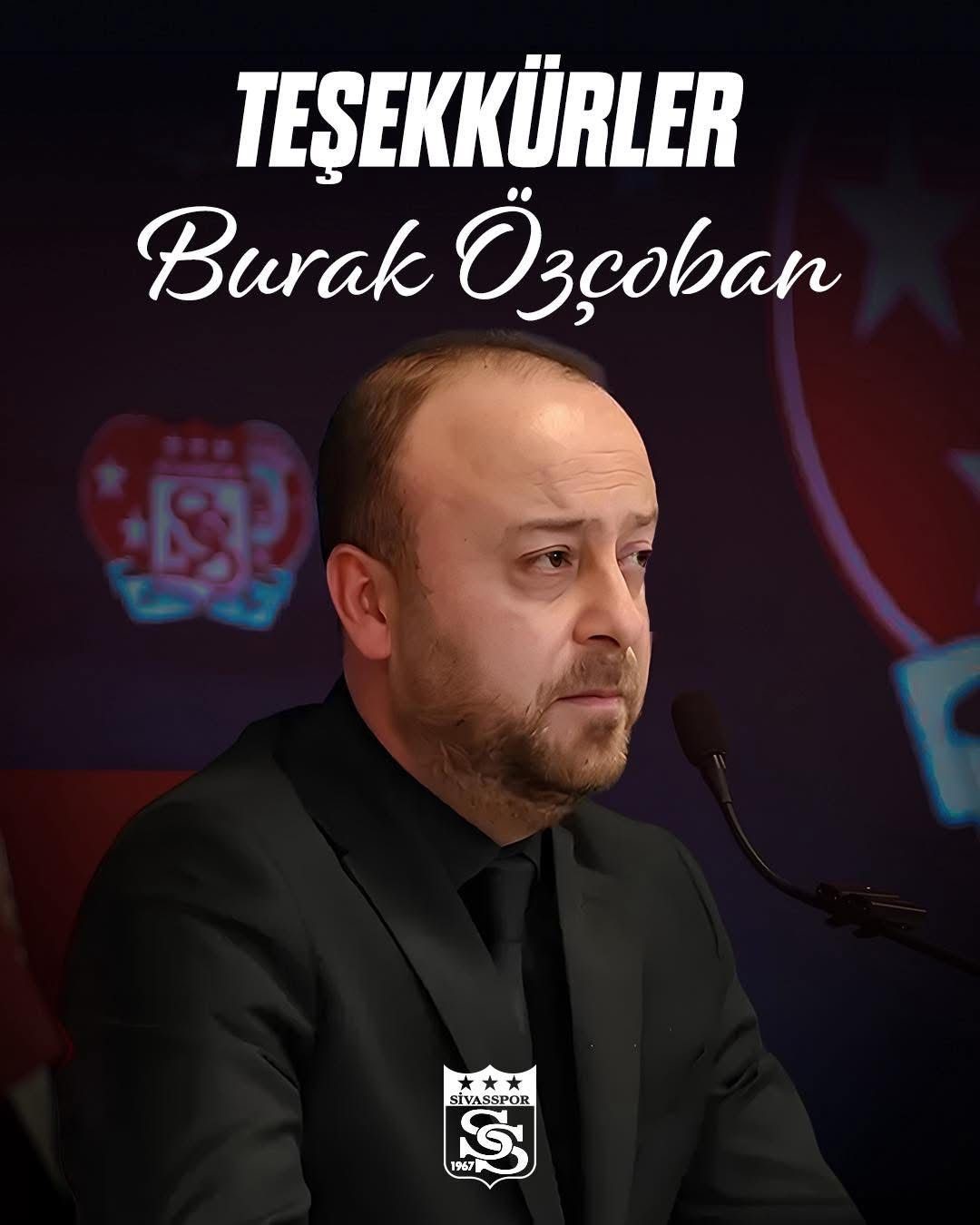 Sivasspor’dan Burak Özçoban’a teşekkür mesajı 5 sivasspordan burak ozcobana tesekkur mesaji 1 pGYfClNL