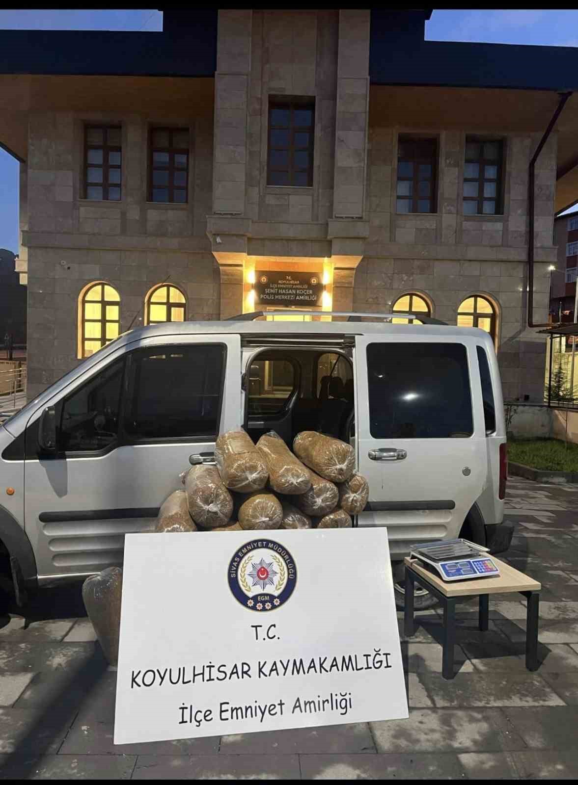sivasta 186 kilo kacak tutun ele gecirildi 0 sFCbmpVs