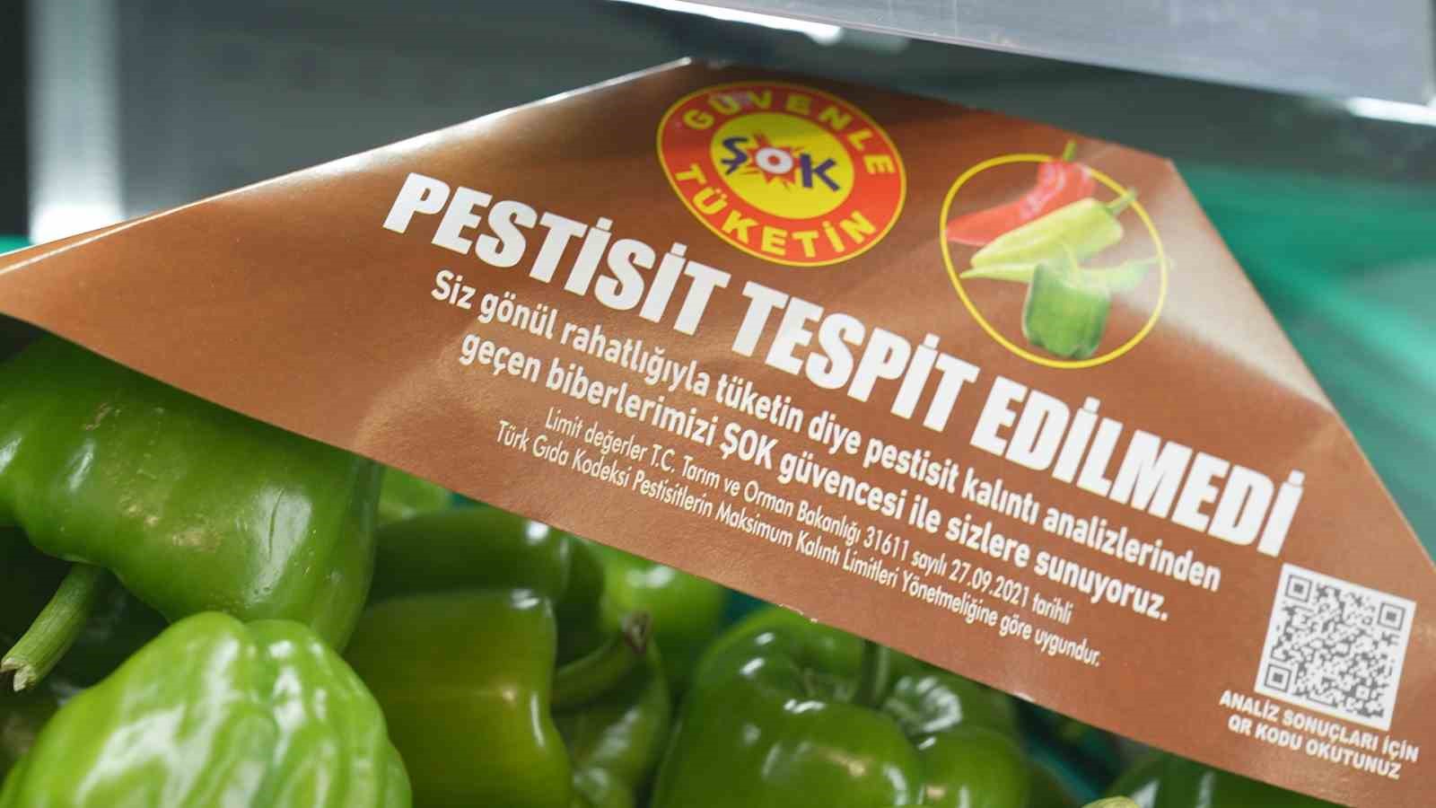 ŞOK Marketler’de pestisit analizinin kapsamı genişliyor: Domatesten sonra biberler de analiz ediliyor 6 sok marketlerde pestisit analizinin kapsami genisliyor domatesten sonra biberler de analiz ediliyor 2 YWCJsVOF