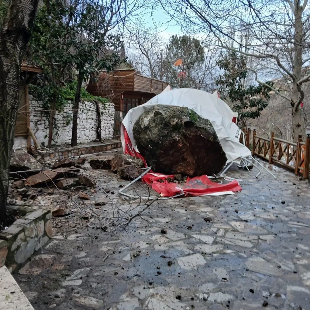 somada meydana gelen heyelan korkuttu 1