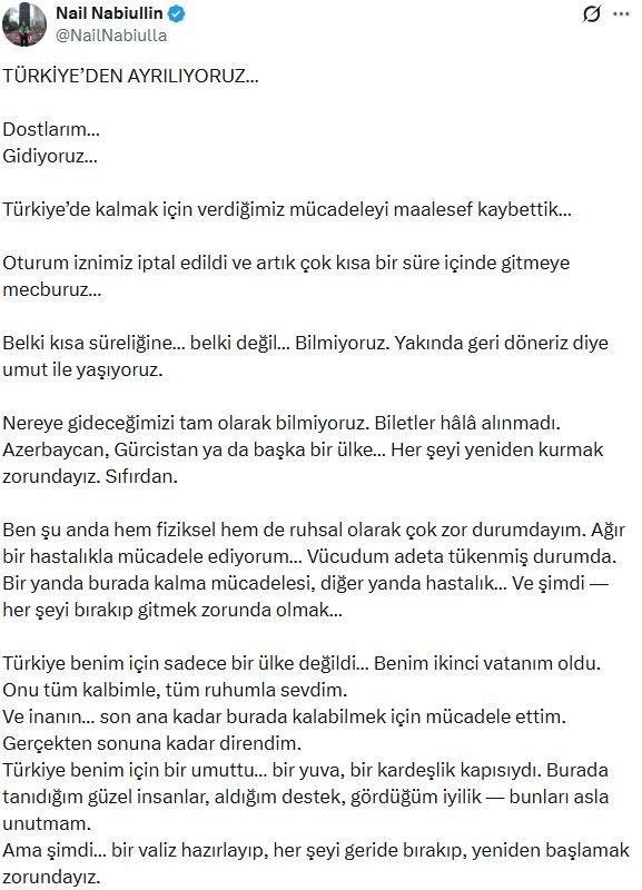 sosyal medyada kendini tatar gazeteci olarak tanitan ve para toplayan kisinin iddialari yalan cikti DDnqQH2s
