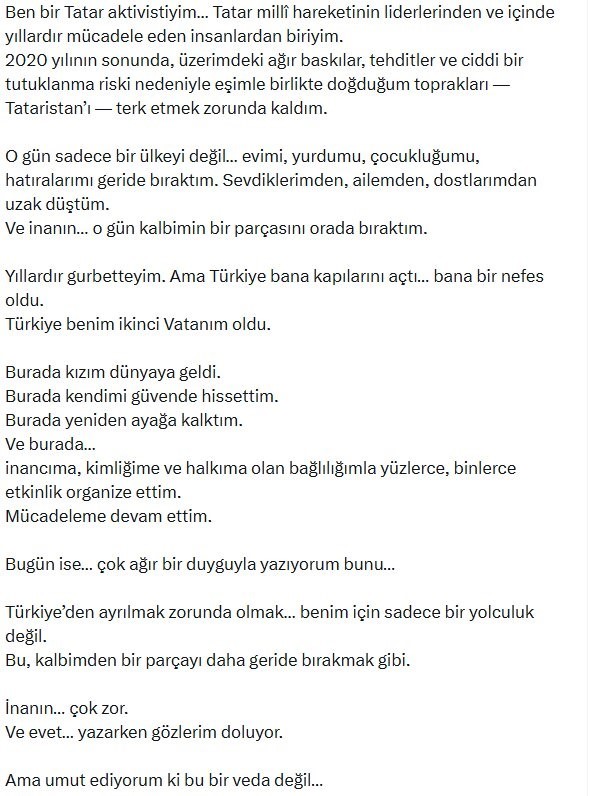 sosyal medyada kendini tatar gazeteci olarak tanitan ve para toplayan kisinin iddialari yalan cikti grTr9qYR