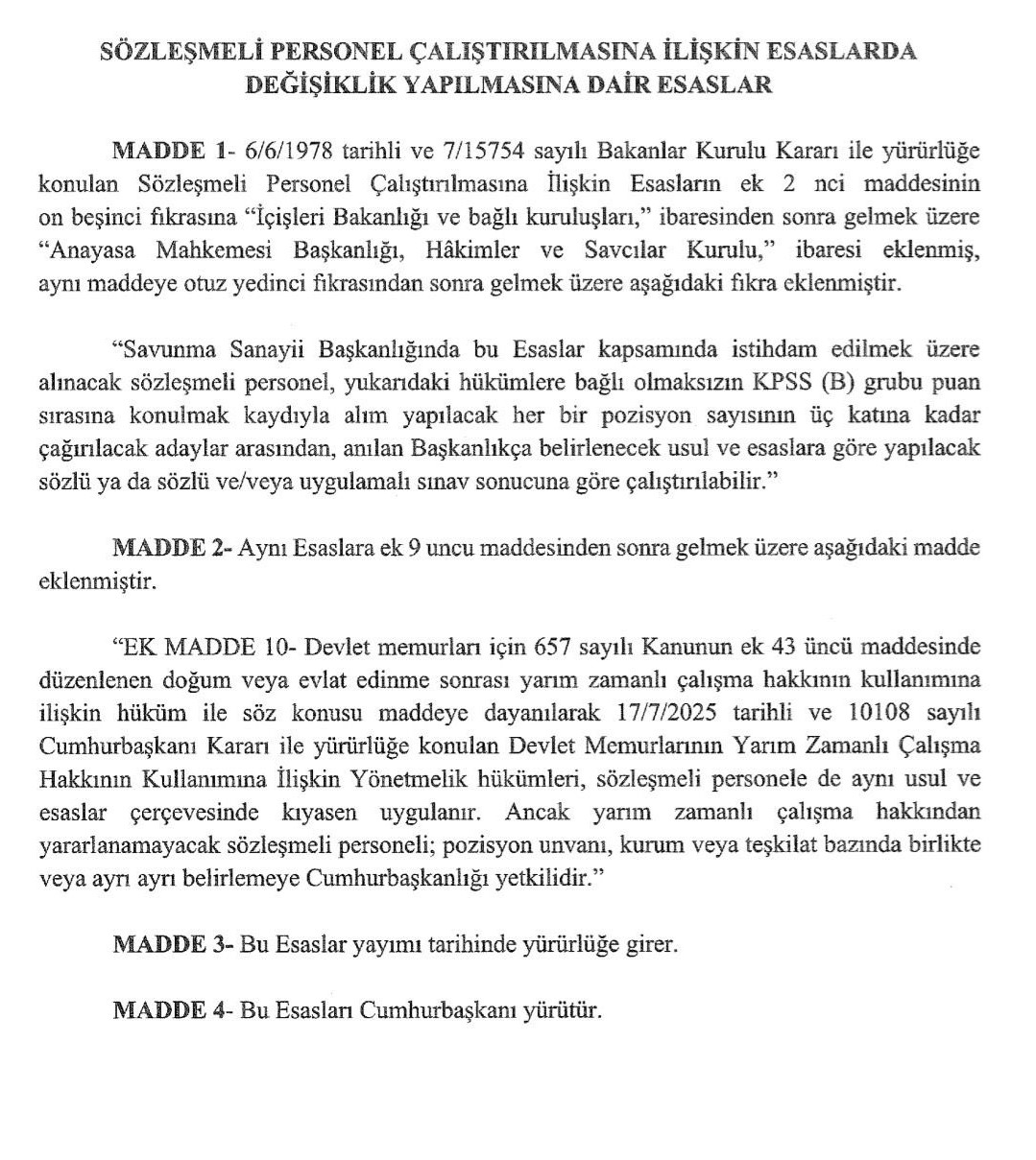 sozlesmeli personele dogum ve evlat edinme sonrasi yari zamanli calisma hakki yururluge girdi 1 dkQ4iDP2