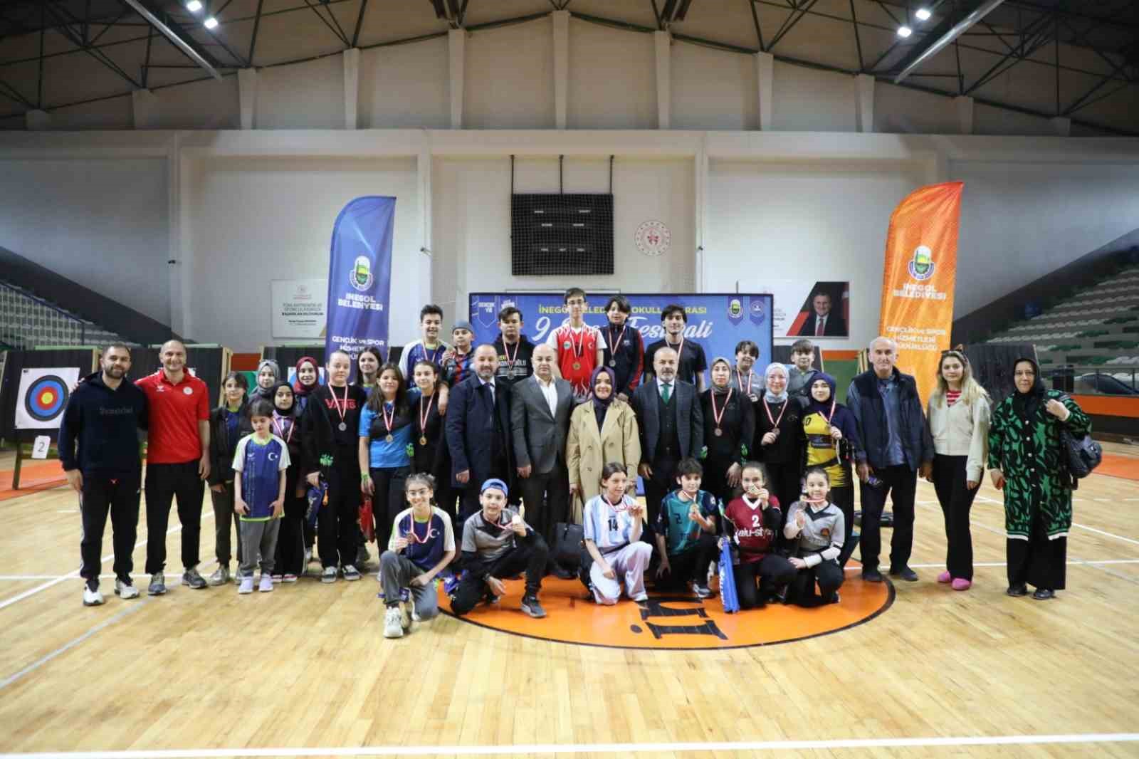 spor festivalinde ogrenciler okcular yaristi 4