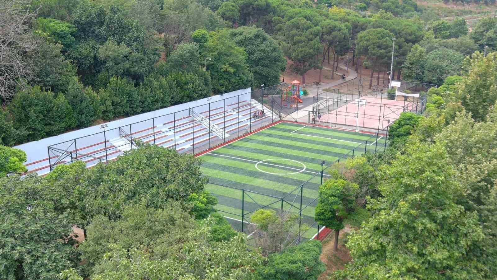 sporcuhane projesiyle kagithaneye yeni nesil spor sahalari 3