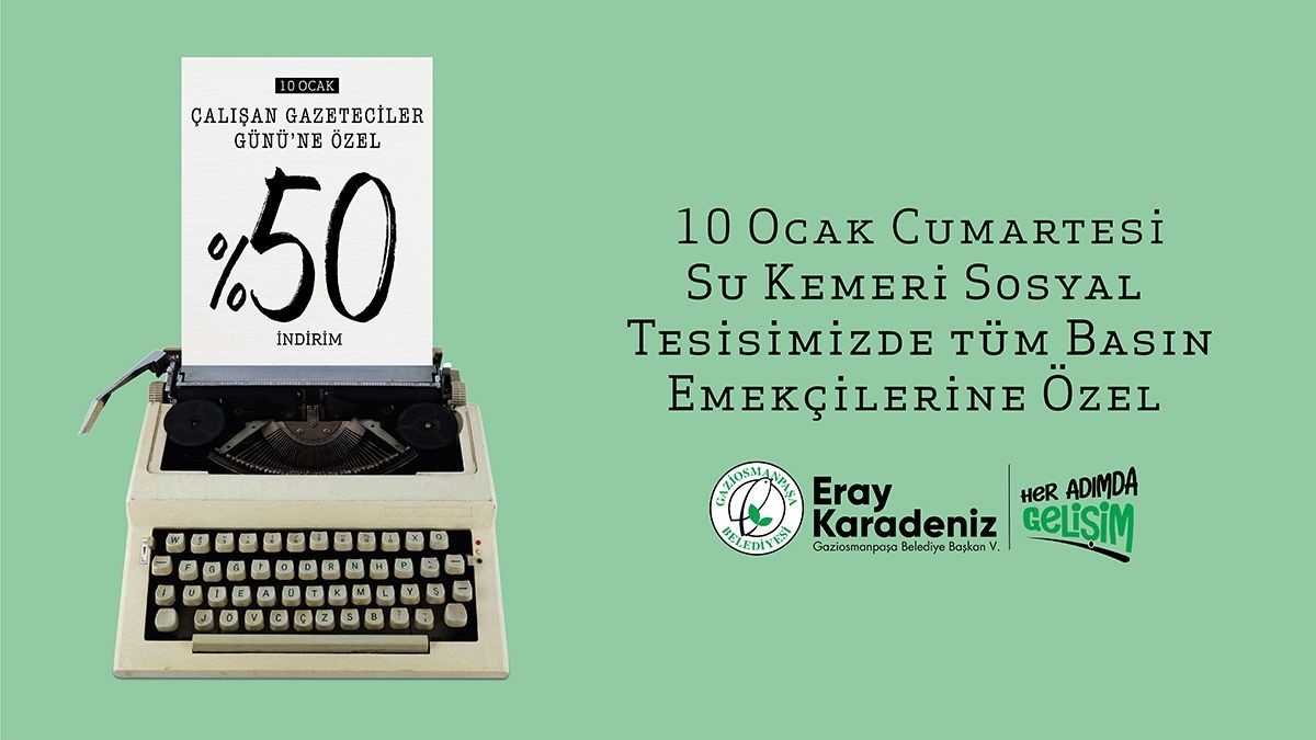 su kemeri sosyal tesisinden gazetecilere yuzde 50 indirim 0 UGp27S8n