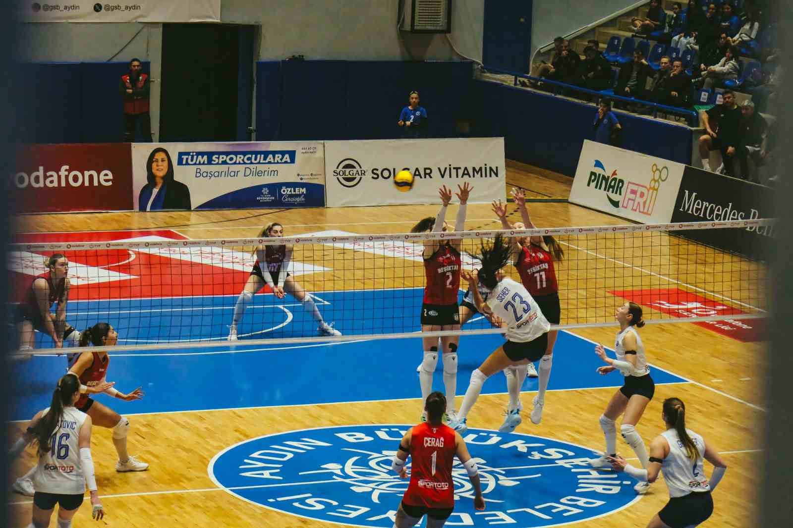 Sultanlar Ligi: Aydın Büyükşehir Belediyespor: 2 - Beşiktaş: 3 6 sultanlar ligi aydin buyuksehir belediyespor 2 besiktas 3 2 Cyw2JyzU