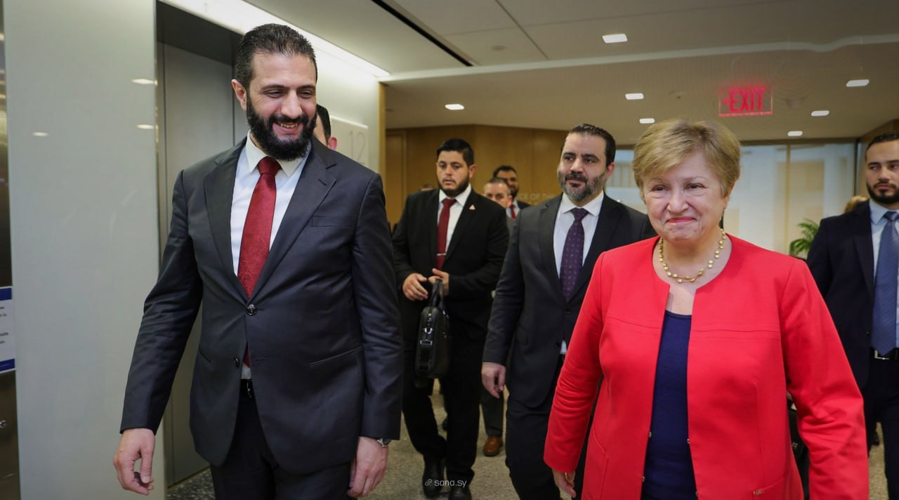 suriye devlet baskani es sara imf genel merkezini ziyaret etti 0 OyMZMmsr