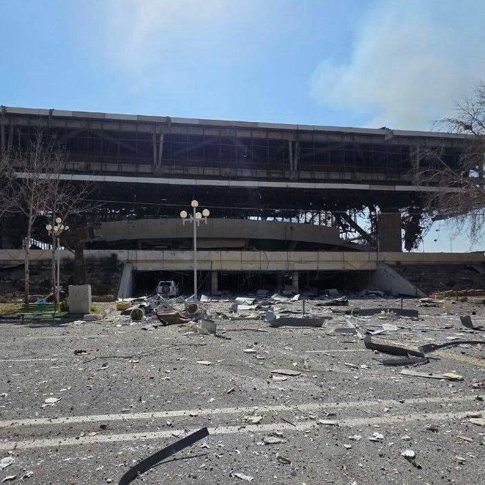 tahrandaki azadi spor kompleksi abd ve israil saldirilarinda agir hasar aldi 1 wTq7pwTs