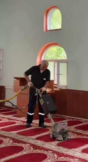 tahrip edilen koy camisi belediye ekiplerince yeniden ibadete hazir hale getirildi 1 vlPFrjUr