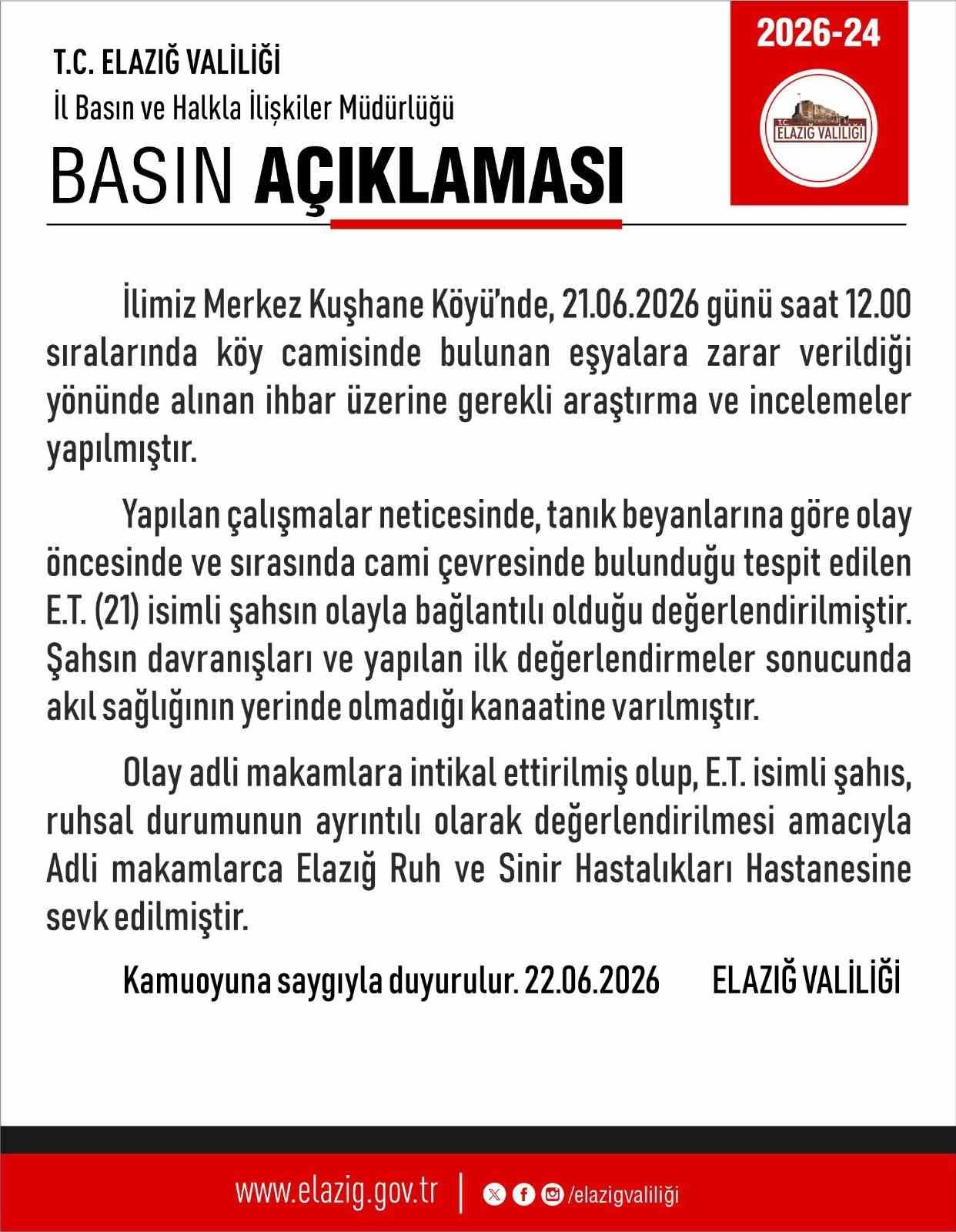 tahrip edilen koy camisi belediye ekiplerince yeniden ibadete hazir hale getirildi 2 P4FAMsr6