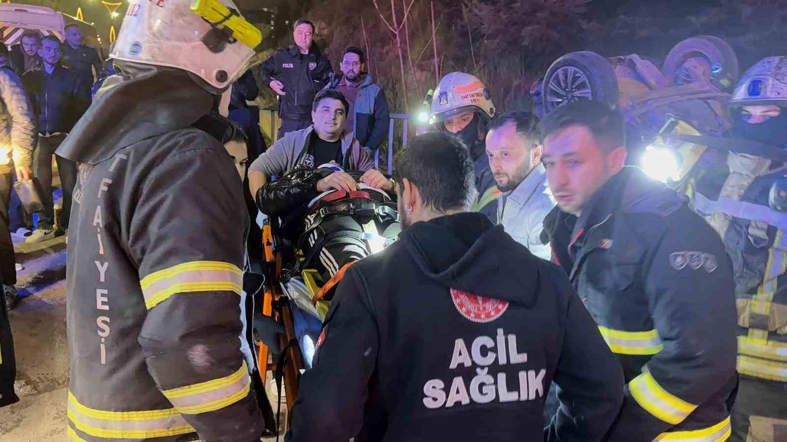 Takla atan otomobilde 2 kişi yaralandı, diğer sürücü kaçtı 9 takla atan otomobilde 2 kisi yaralandi diger surucu kacti 5 hHbZfLvc