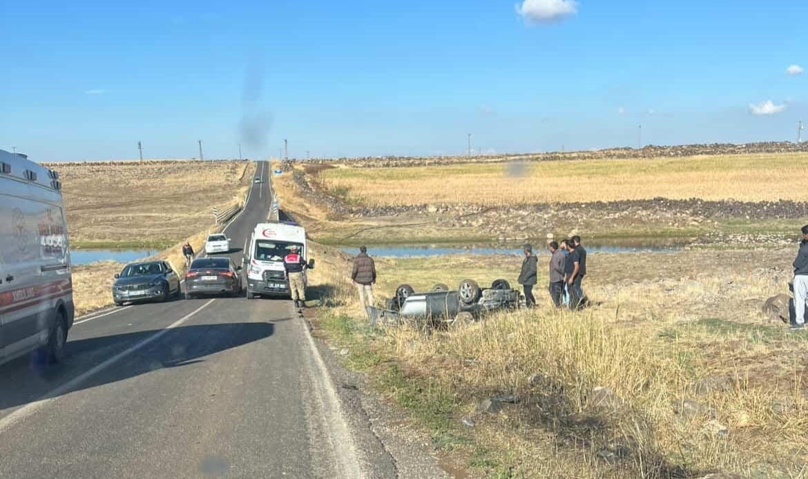 takla atan otomobilde ayni aileden 4 kisi agir yaralandi 2