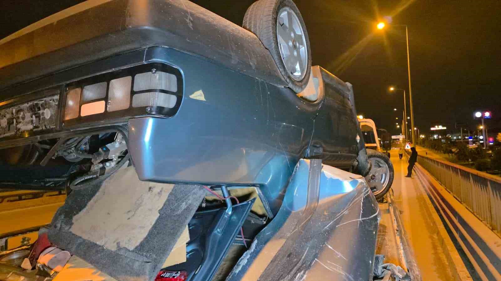 takla atan otomobilden burunlari bile kanamadan ciktilar 0 IFcyDHdG