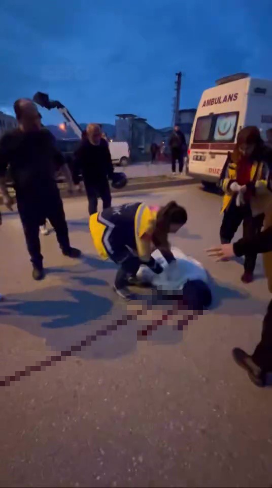 taksiye carpan motosikletli agir yaralandi 1