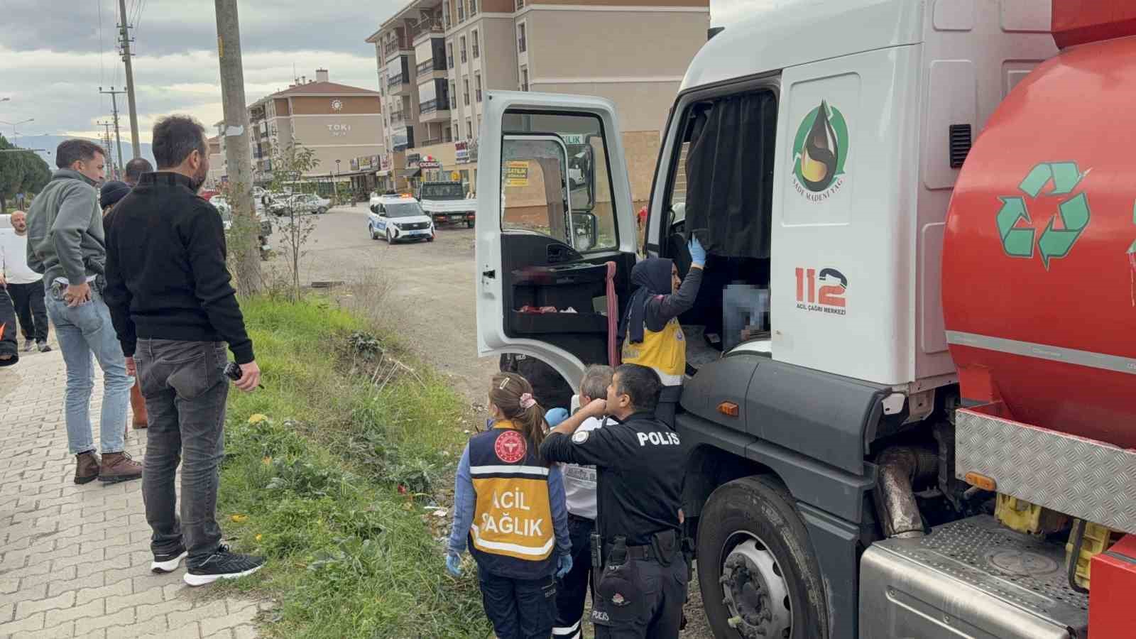 tanker surucusu aracta silahla vurulmus halde olu bulundu 1